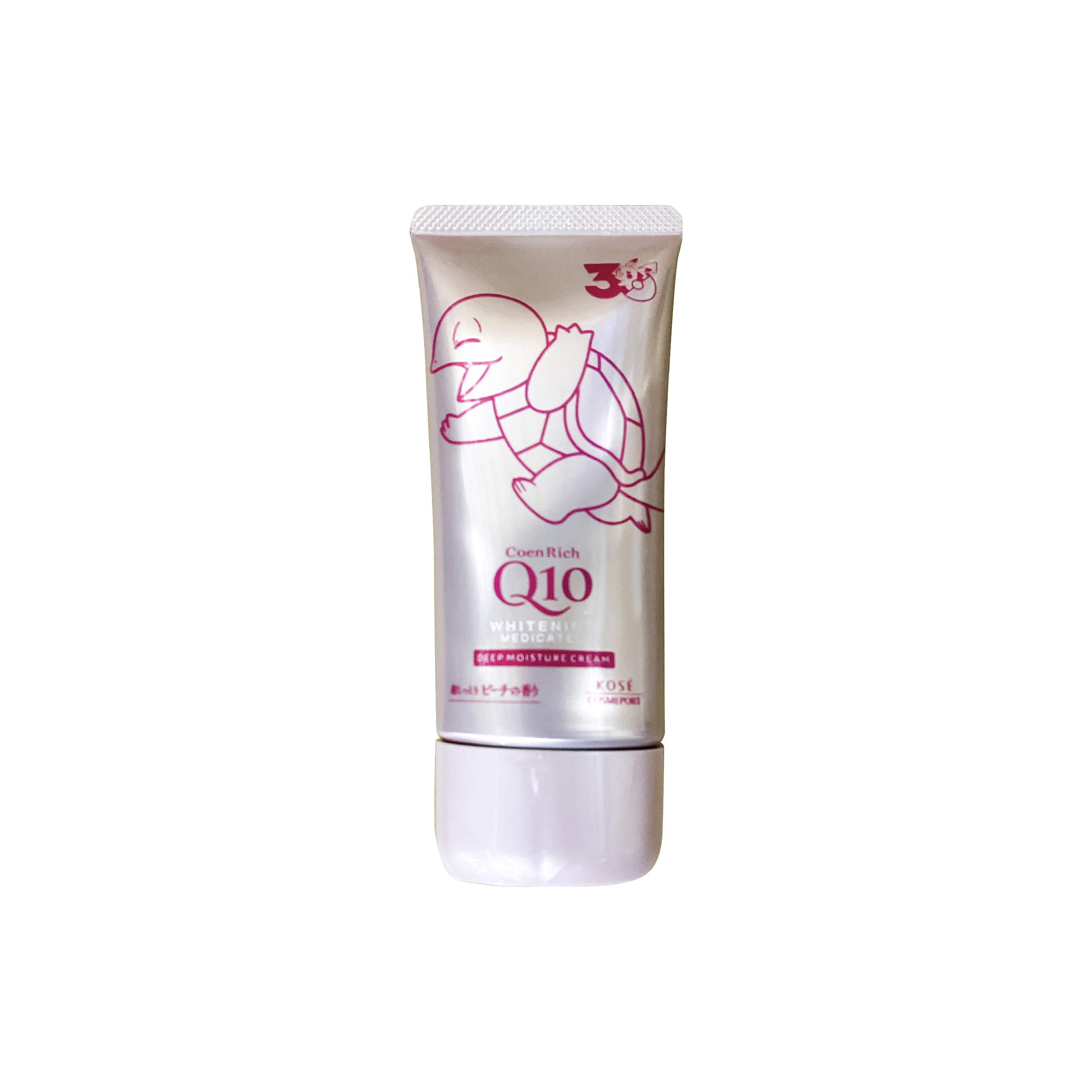 Kem Cấp Ẩm Dưỡng Trắng Da Tay (Hương Đào) Bản Giới Hạn Pokémon Coen Rich Q10 Whitening Deep Moisture Cream Fresh Peach